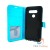    LG Q70 - Book Style Wallet Case With Strap